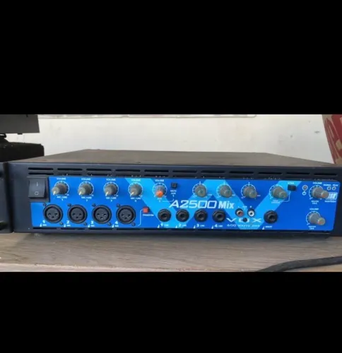 Potência Machine Mixer Amplificado A-2500 Mix