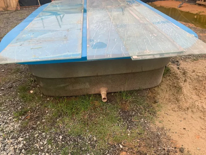PISCINA DE FIBRA 3x2x0,50 ? SEM RACHADURAS