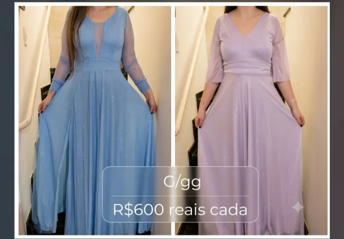 Vestidos de festa g/gg