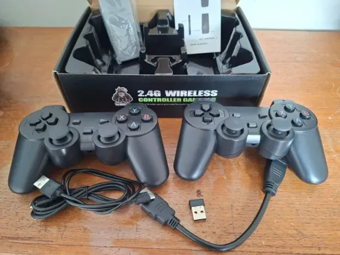 Controle Sem Fio Gamepad Stick 2.4g Wireless