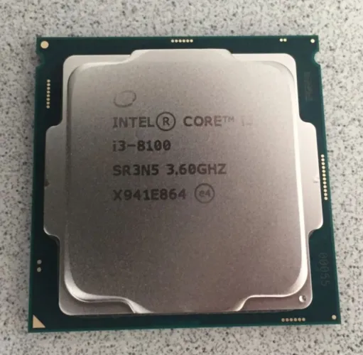 Processador core i3 8100 perfeitooooo