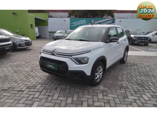 Citroen C3 Live Pack 1.0 Flex 6V 5P Mec. 2025