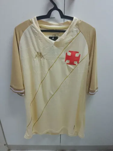 Camiseta Kappa Vasco creme Tam GG