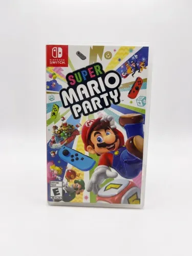 Jogo Super Mario Party Nintendo Switch Mídia Física Original