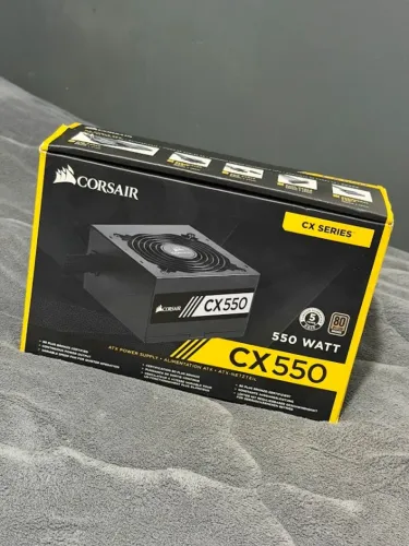Fonte Corsair CX Series 550 Watt 80 Plus Usada Leia Descrição