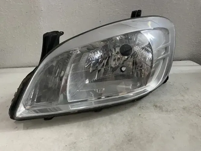 Farol Chevrolet Celta Prisma Cromado 2008 26021407 Esquerdo/motorista Esquerdo