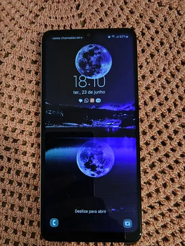 Smartphone Samsung Galaxy A22 branco 128 GB