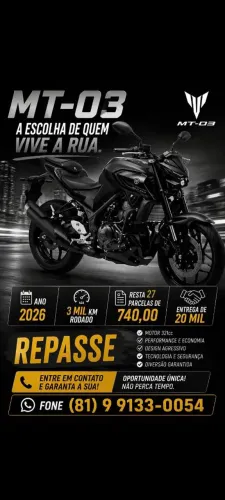 Motivos da venda vou pegar outra moto muito motor pra pouco uso