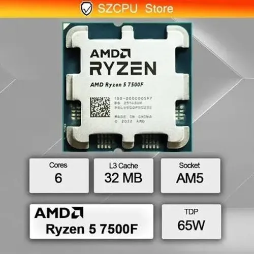 Ryzen 5 7500f 6/12 AM5
