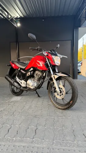 HONDA CG FAN 2022 VERMELHA - C4 MOTORS