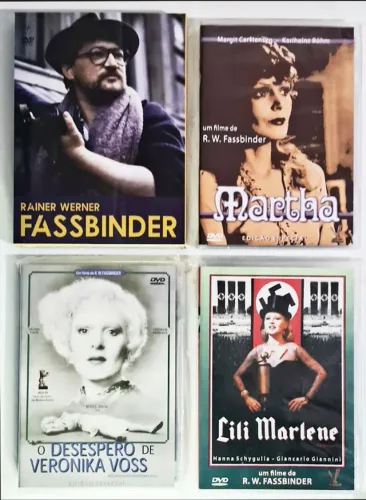 Rainer Werner Fassbinder: Box Lacrado (3 Discos) + 3 DVD (Martha + Lili Marlene + 1)