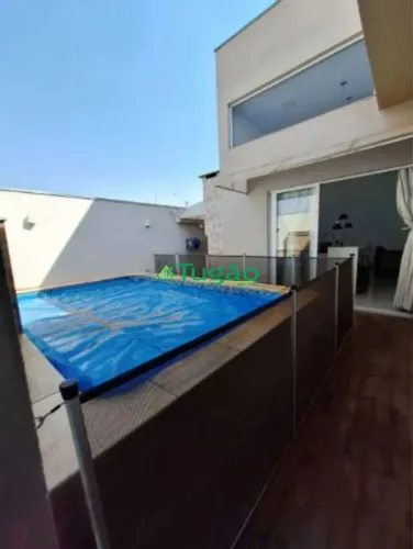 Casa 3 Suítes para Locação Residencial Figueira II, São José do Rio Preto