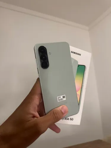 Galaxy A56 5G 256GB impecável garantia até abril 2027