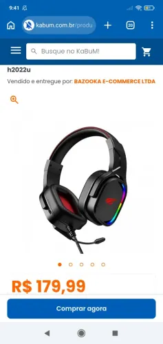 Fone gamer Havit