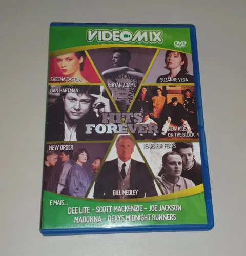 Dvd - Vídeo Mix Hits Forever ( 14 clipes músicais )