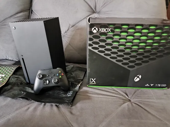 Xbox Series X seminovo com garantia pego seu usado na troca