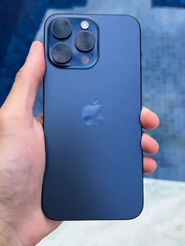 iPhone 15 Pro Max 256GB Azul, Bateria 85%, Sem detalhes, Barato