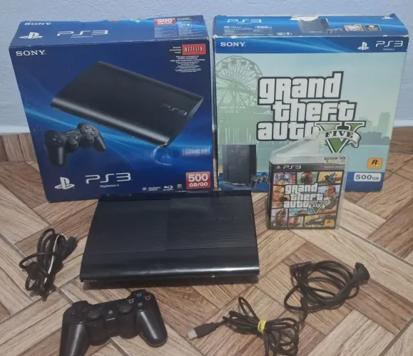 Sony playstation 3 edição GTA 5 Bloqueado 