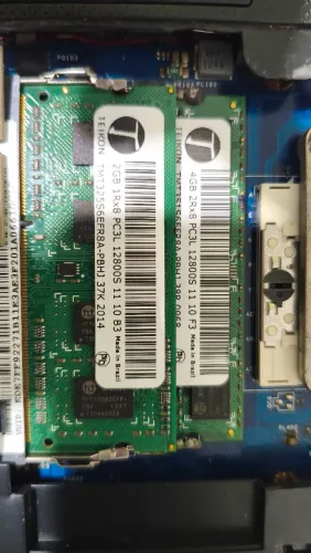Memória ram notebook 6GB