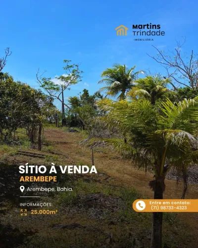SITIO RURAL em CAMAÇARI - BA, ÁREA RURAL DE CAMAÇARI