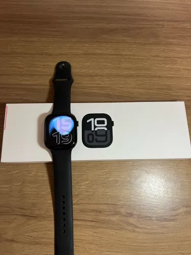 Apple Watch Series 10 46mm Preto Seminovo - Faço Troca e Parcelo 12x