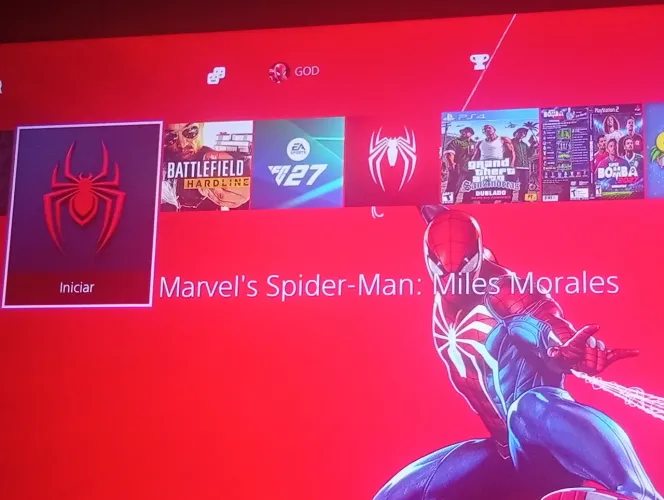 PS4 desbloqueado slim 1TB com 23 jogos