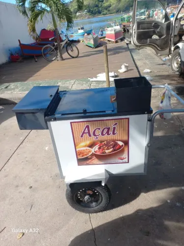 Carrinho de açaí novo e barato