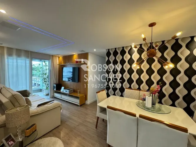 Apartamento para venda no Jardim Marajoara com 3 quartos, 1 suíte, 2 vagas, 81m², varanda