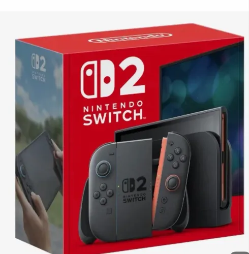 Nintendo Switch 2 com cartão de memória 256