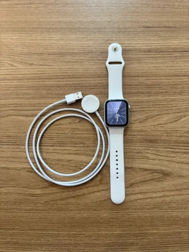 Apple Watch SE2 44mm Prata +LTE pega chip virtual