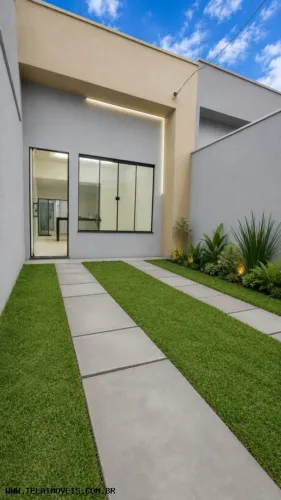 Casa para Venda em Goiânia, Jardim Vila Boa, 3 dormitórios, 1 suíte, 2 banheiros, 2 vagas