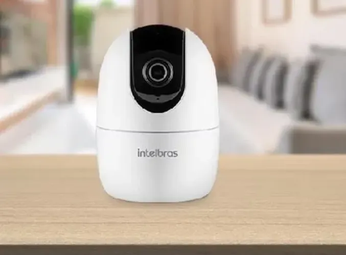 Câmera inteligente residencial 