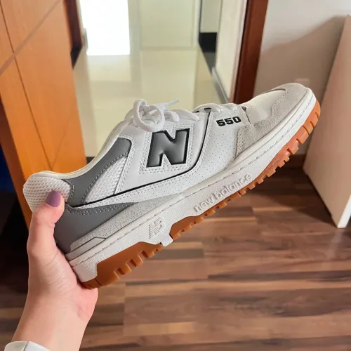 TÊNIS NEW BALANCE 550 BRANCO/CINZA ORIGINAL, USADO 4 VEZES