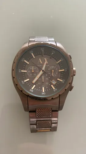 Relógio Masculino Armani Exchange Ax1179 Cronógrafo Original