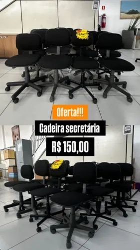 Cadeira Giratória Secretária - OFERTA!