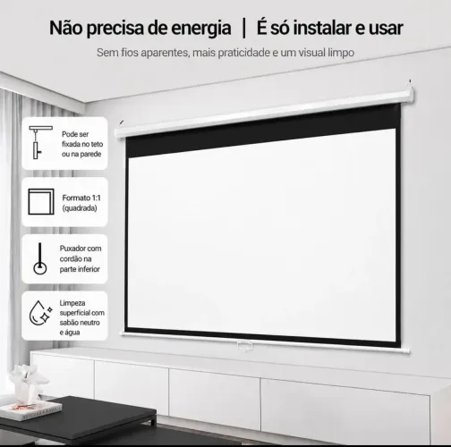 Lona para Projetor / Tela de Projeção