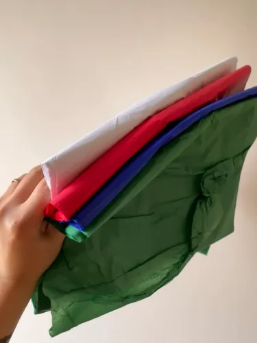 Papel seda colorido