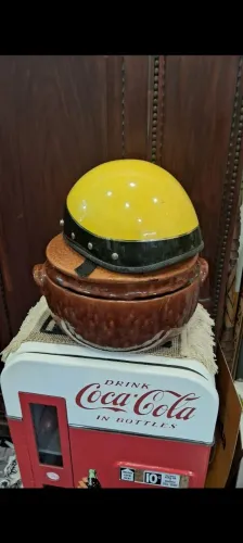 capacete coquinho retrô