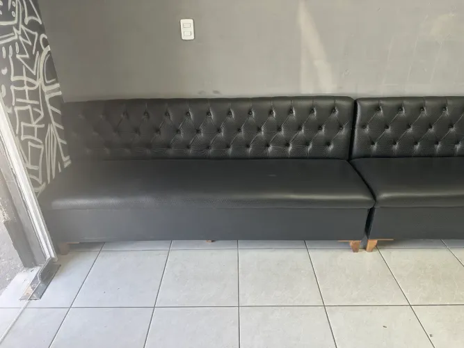 Sofá de espera 2 metros 