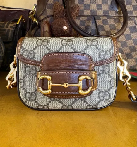 bolsa gucci horsebit 1955 mini tiracolo