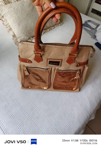 BOLSA SCAMBOO - COURO LEGÍTIMO 