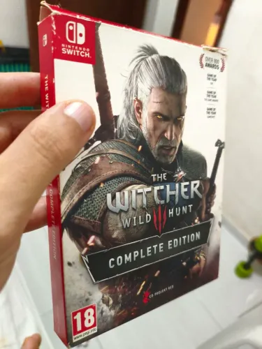 The Witcher 3 switch edição de colecionador 