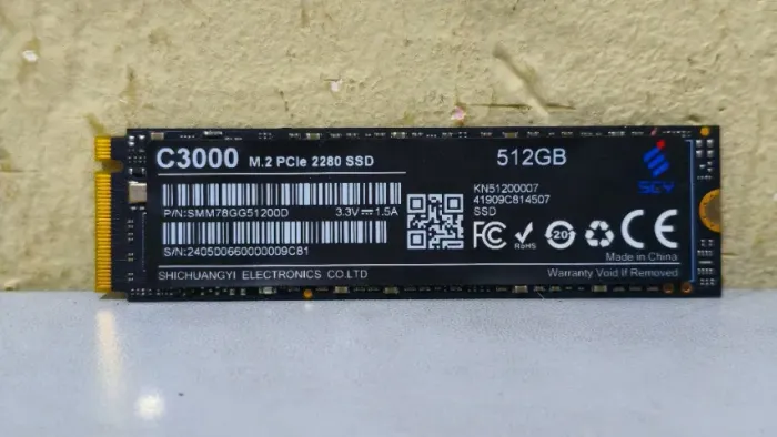 SSD M.2 PCIe SCY C3000 512GB
