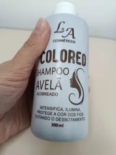 Shampoo Colored Avelã Acobreado 300 ml