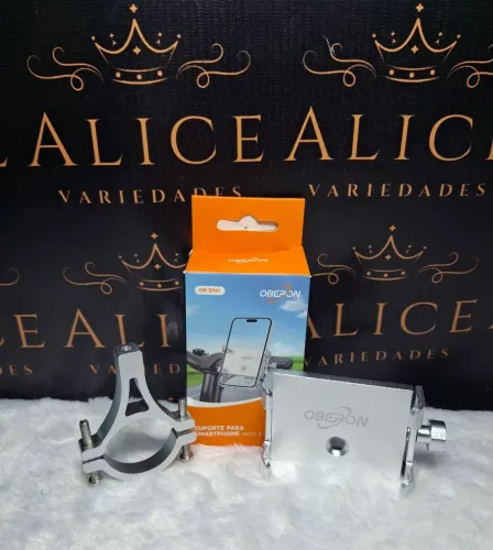 Suporte de celular para moto alumínio