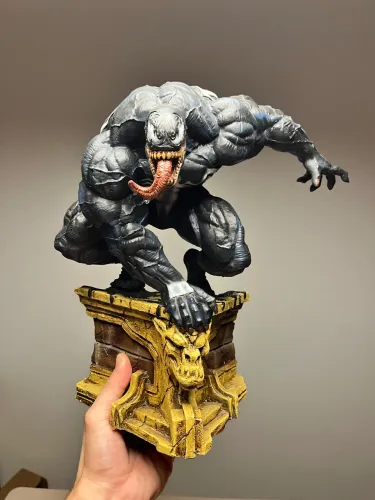 Estátua 1/6 Venom Spiderman Marvel Danilo Muller