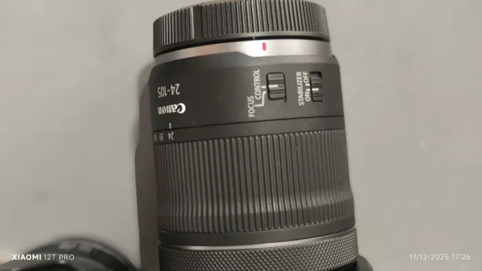 LENTE CANON RF 24/105 F4-7.1 IS STM