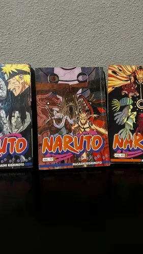 Mangás Naruto Vol. 57, 60 e 61 - Panini - Originais - Para Completar Coleção