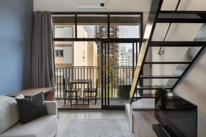 Studio moderno e mobiliado à venda em Pinheiros ? 33m² | Pronto para morar