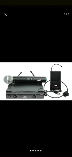 Microfone sem fio profissional JWL U585 NOVO